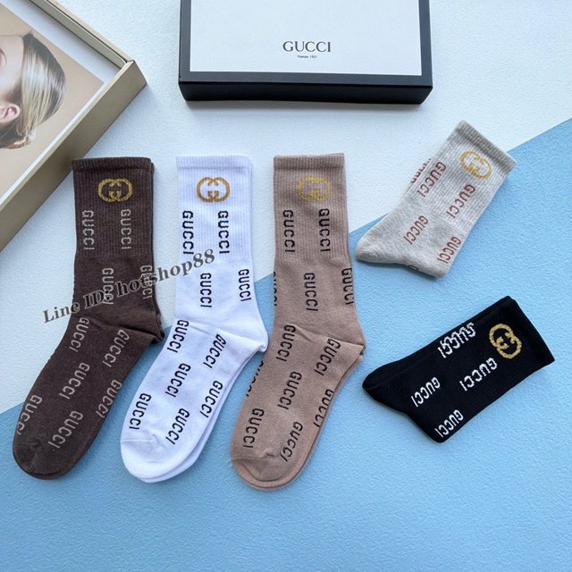 gucci古奇專櫃爆款專櫃對版襪子純棉 mmyj1802